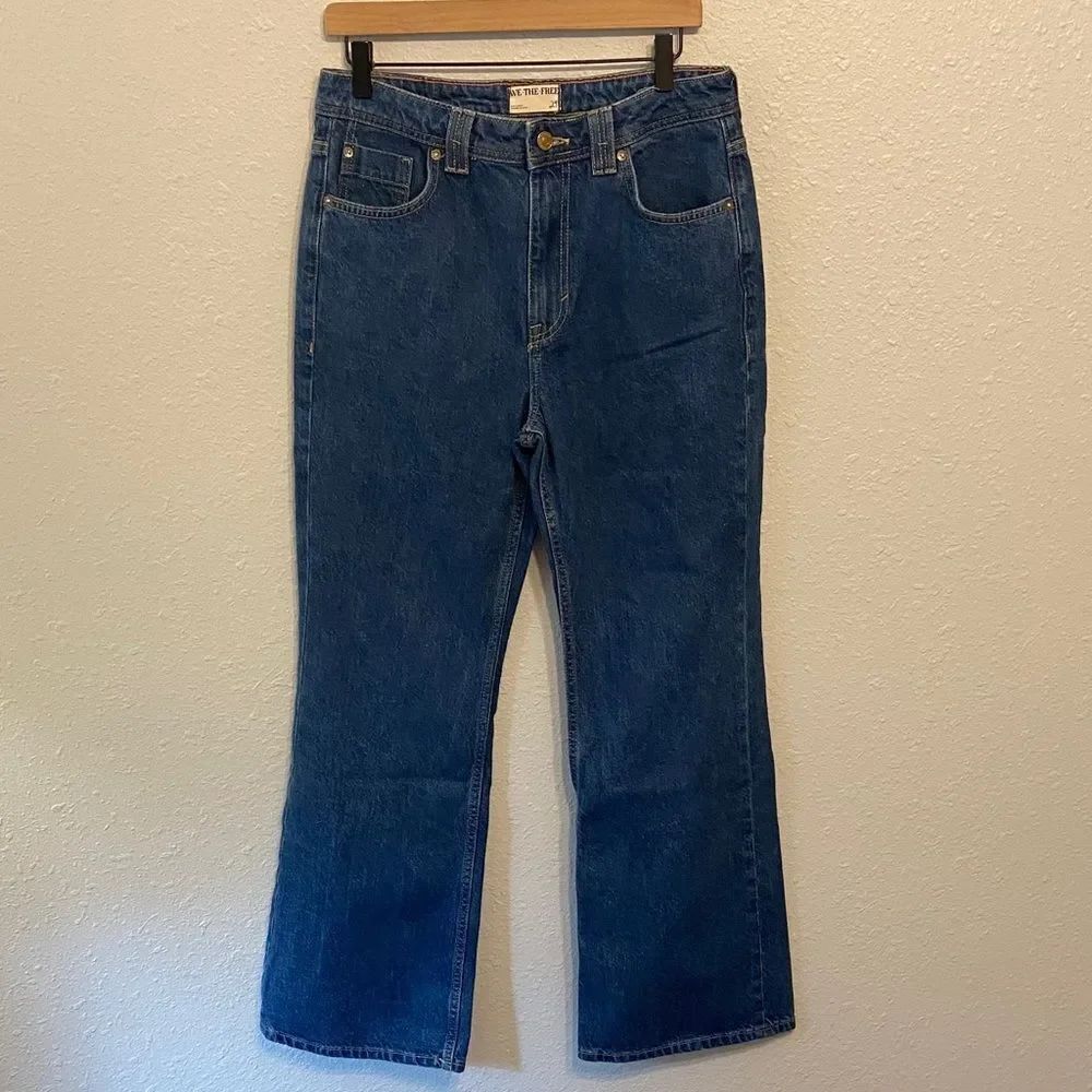 We The Free Dark Wash Ava High Rise Boot Cut Jeans Size 29